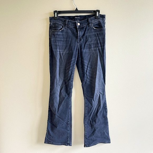 J Brand Selena Cropped Boot-Cut Jeans, Anthracite Black Womens Size 26‎ - Picture 1 of 9